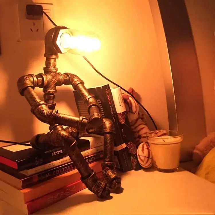 Lampe de Chevet en Fer Forgé