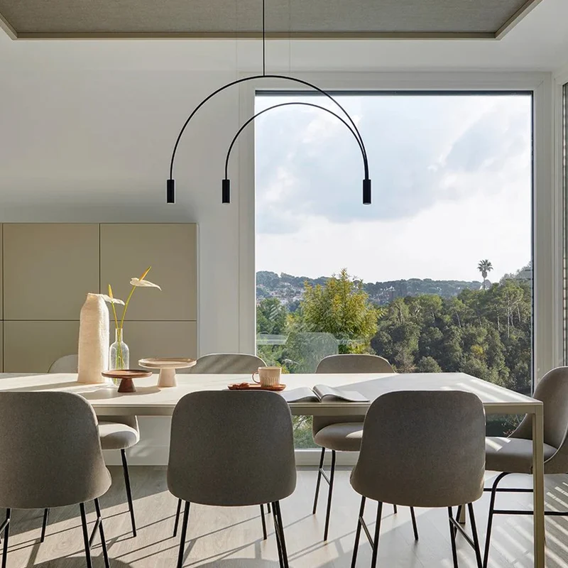 Estiluz Volta T-3535R / T-3536R Suspension Lamp - Recessed (remote driver)