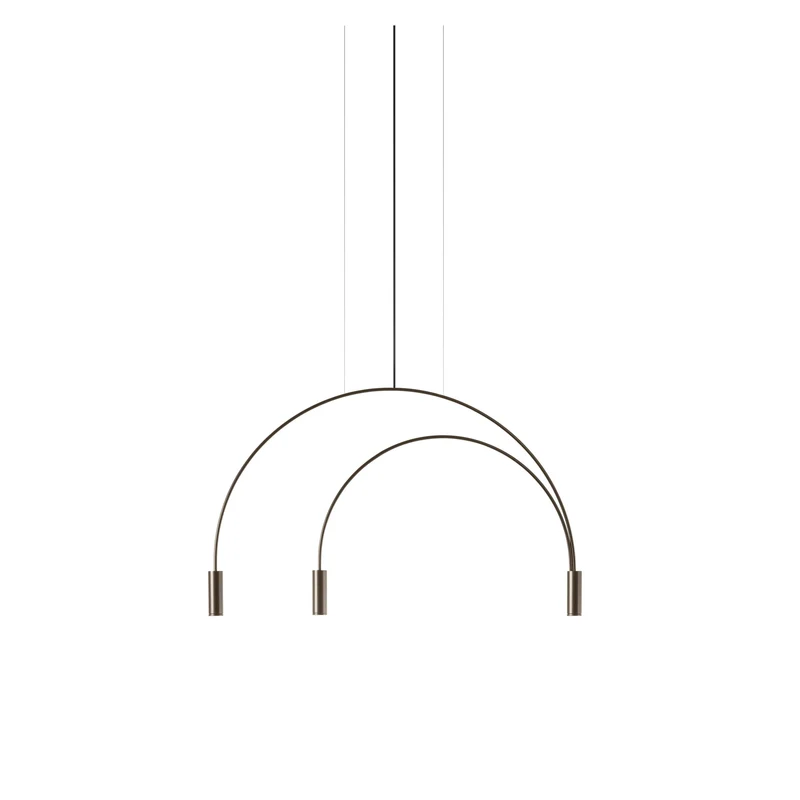 Estiluz Volta T-3535R / T-3536R Suspension Lamp - Recessed (remote driver)