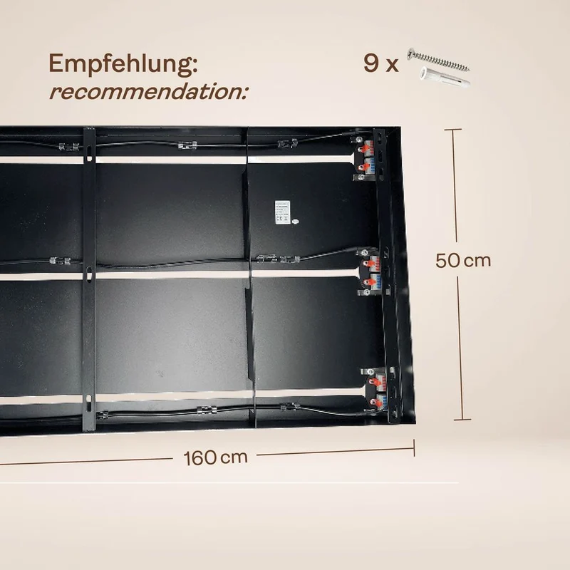 s.luce Velo Esstischlampe 12-flammig 200cm 3-reihig Ø 20cm