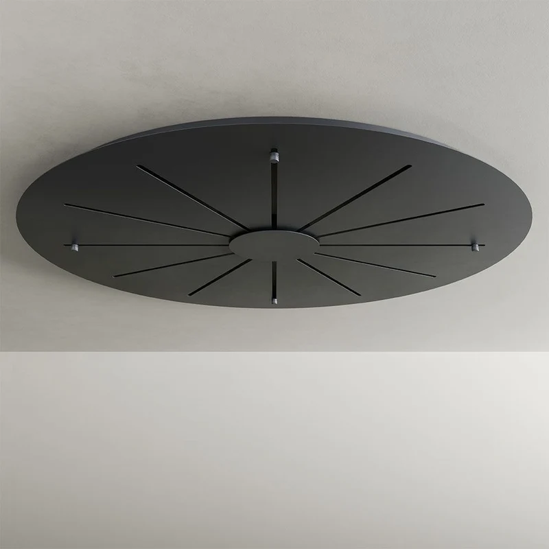 s.luce Echos Galerieleuchte 20-flammig Ø 120cm Baldachin Ø 18cm