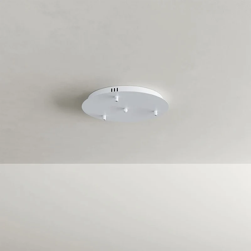 s.luce Echos Galerieleuchte 3-flammig Ø 40cm Baldachin Ø 18cm