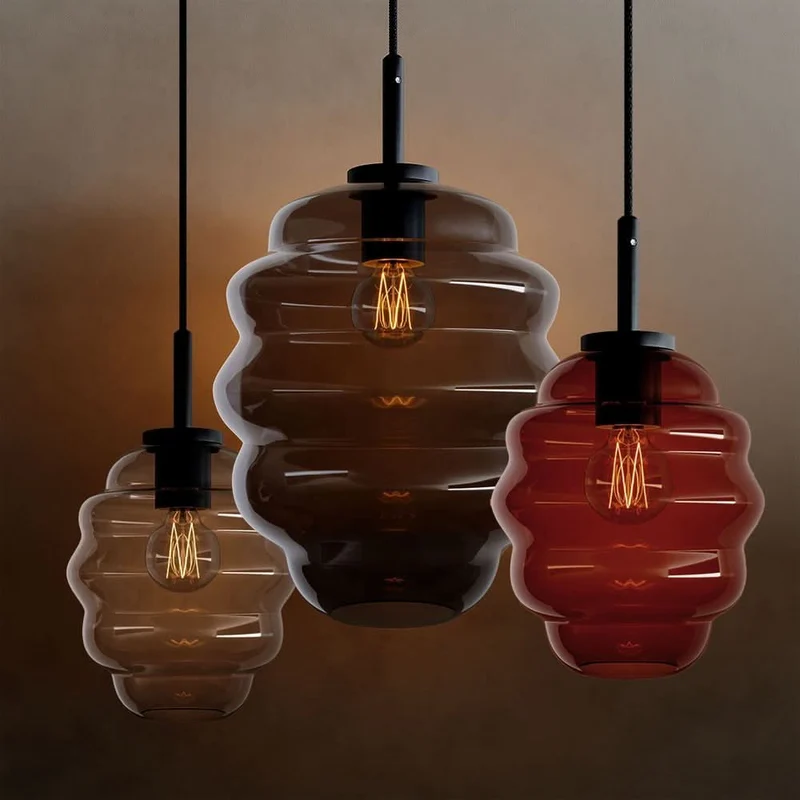s.luce Echos Esstischlampe 3-flammig 120cm Ø 18/25cm