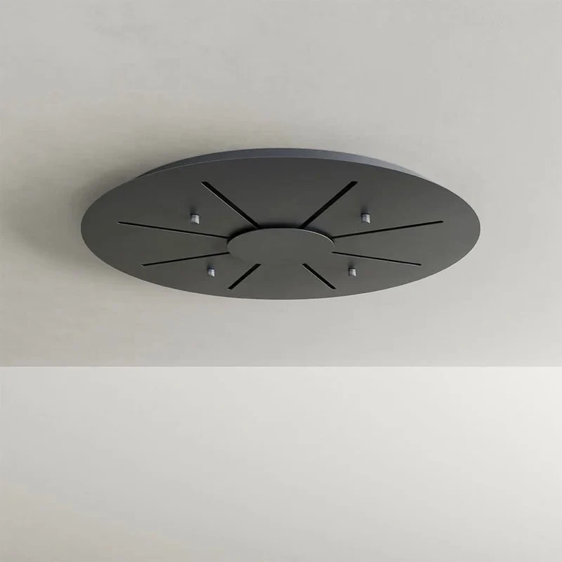s.luce Belluna Galerielampe 12-flammig Ø 80cm Baldachin