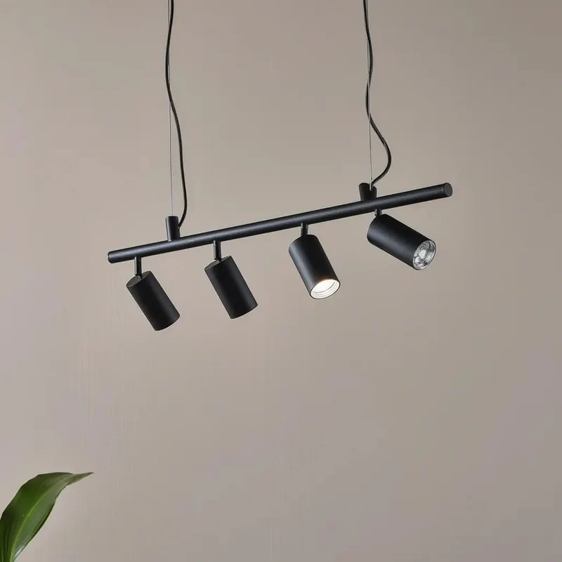 Suspension DYNAMITE SP4 noir : le luminaire design qui sublime votre intérieur