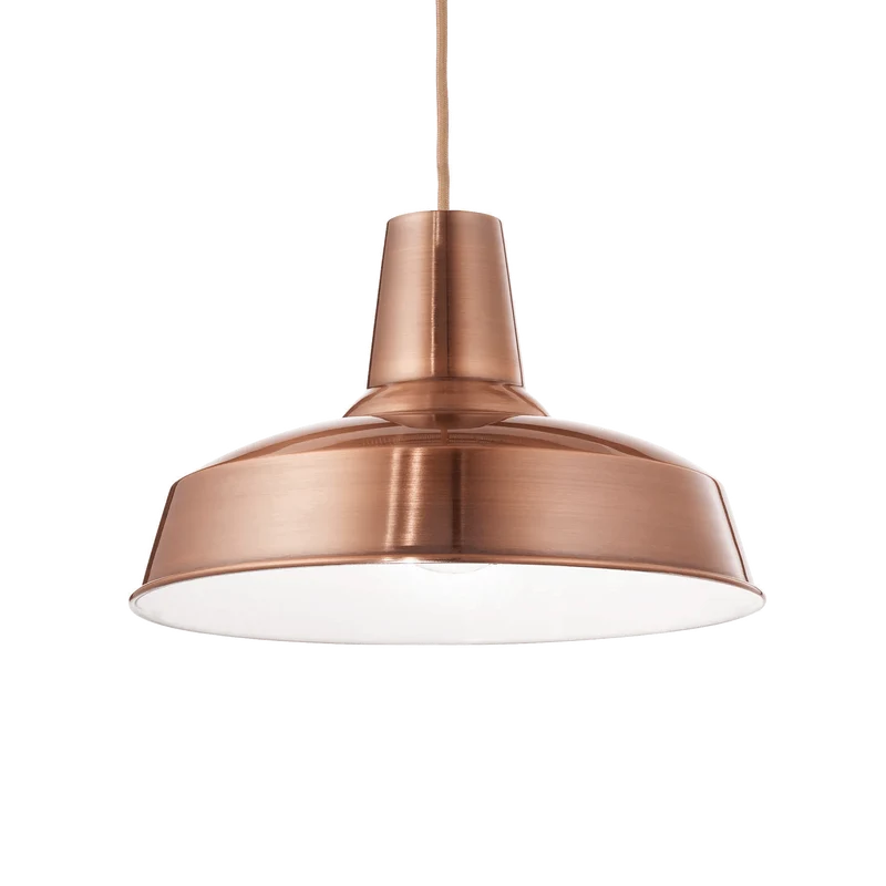 Suspension MOBY cuivre : élégance et modernité suspendues