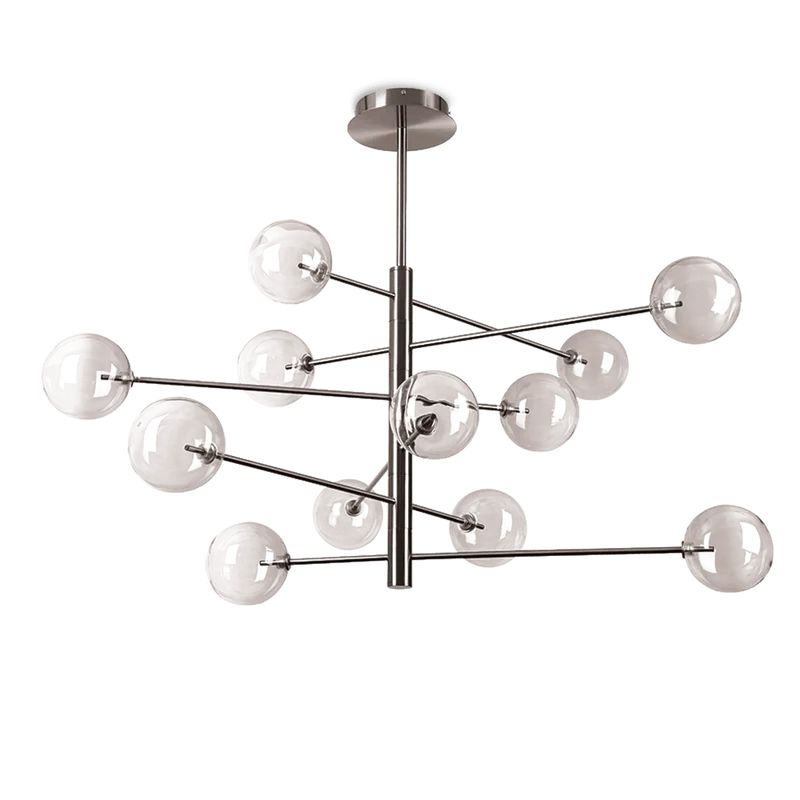 Suspension EQUINOXE 12 verres fumés