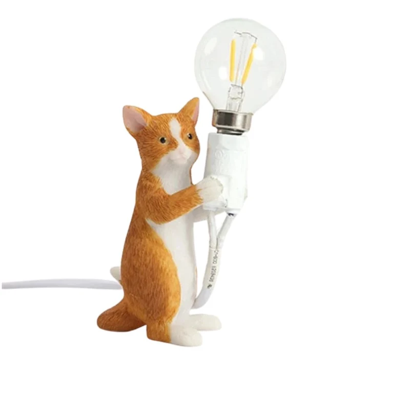 Lampe de Bureau Veilleuse Led pour Enfants en Forme de Chat