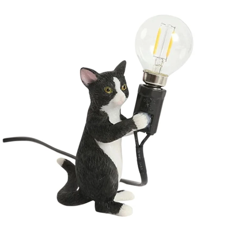 Lampe de Bureau Veilleuse Led pour Enfants en Forme de Chat
