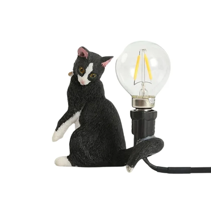 Lampe de Bureau Veilleuse Led pour Enfants en Forme de Chat