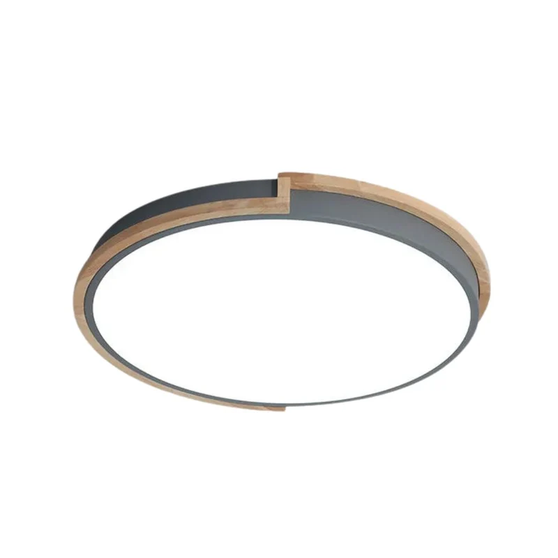 Plafonnier LED Chambre Adulte en Bois – Forme Z Originale, 3 Coloris