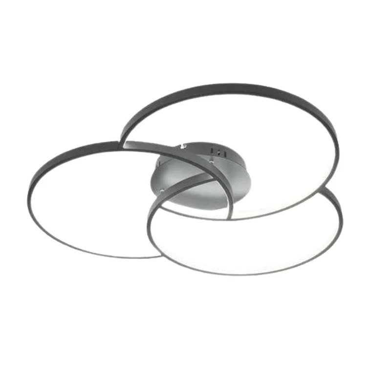 Plafonnier Design Scandinave 3 Cercles – Chaude ou Froide au Choix