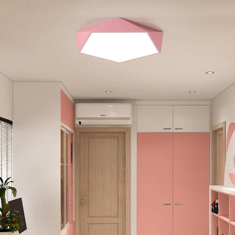 Suspension pour Couloir Hexagonale LED – 3 Tailles pour Chambre ou Salon