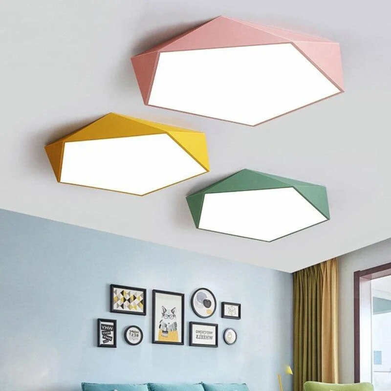 Suspension pour Couloir Hexagonale LED – 3 Tailles pour Chambre ou Salon