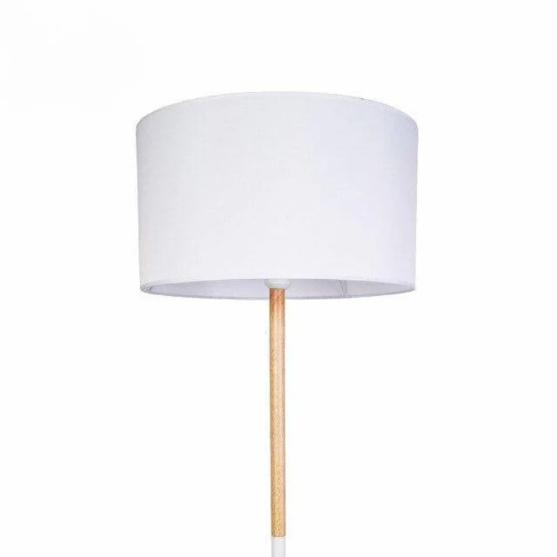 Lampadaire Scandinave Rustique en Bois – Idéal Chevet, 5W Basse Conso
