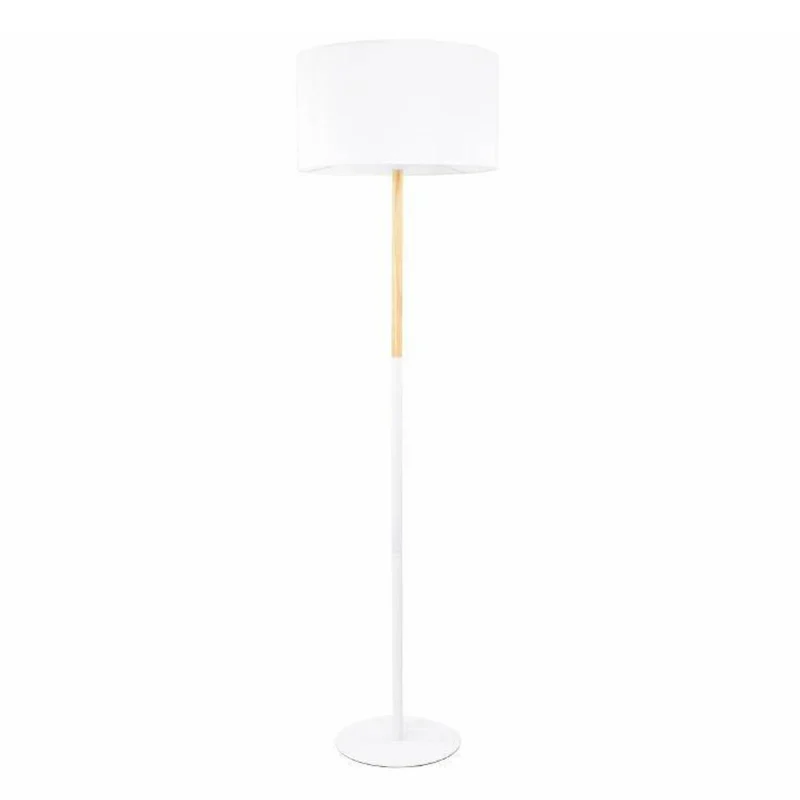 Lampadaire Scandinave Rustique en Bois – Idéal Chevet, 5W Basse Conso