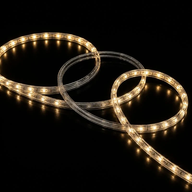 Ruban LED Tunnel 150M 2835 220V AC 9W/m IP65 120 LED/m (3 rubans 50M raccordable + alimentation)