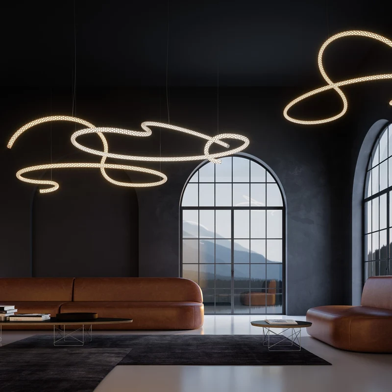 Rotaliana Squiggle H8 Pendant Lamp