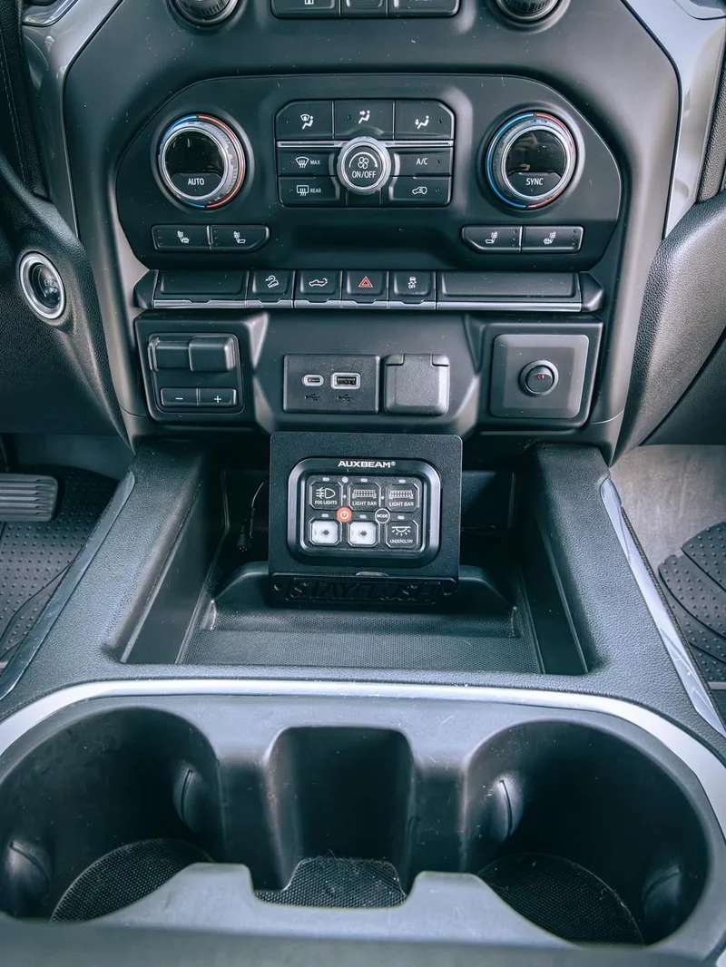 Panneau de commande Auxbeam à 6 voies