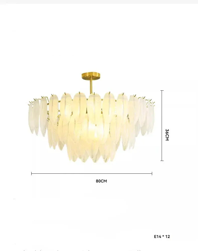 Lustre Blanc Moderne Dimmable Pour Salon