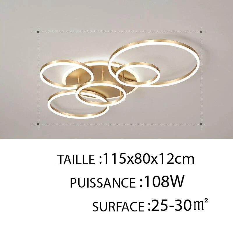 Lustre Pour Salon Led Lacci
