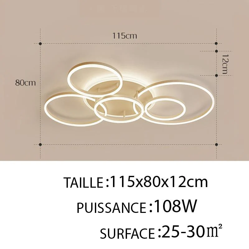 Lustre Pour Salon Led Lacci