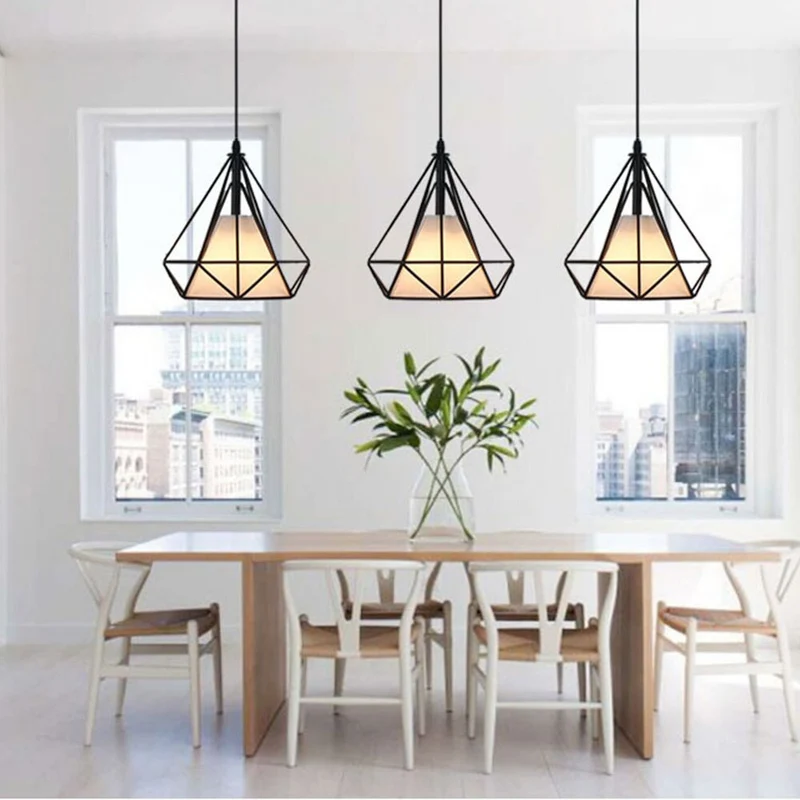 Lustre Moderne Pour Cuisine Diamante