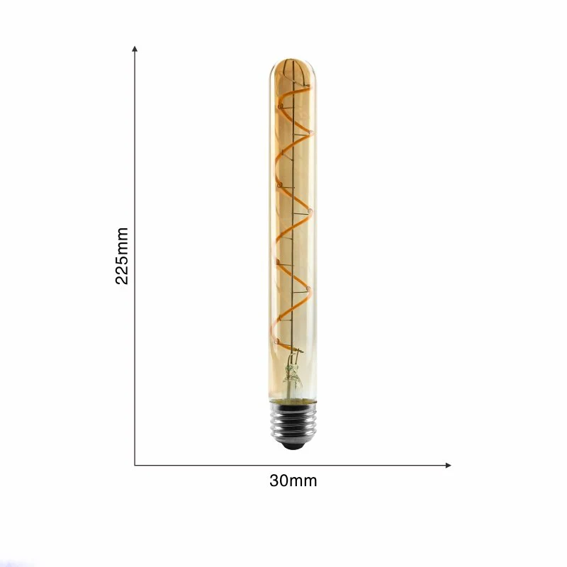 Ampoule LED T225 Filament Culot E27 (Ambrée)