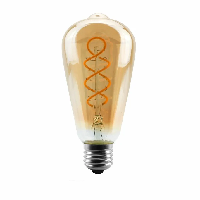 Ampoule LED T45 Filament Culot E27 (Ambrée)