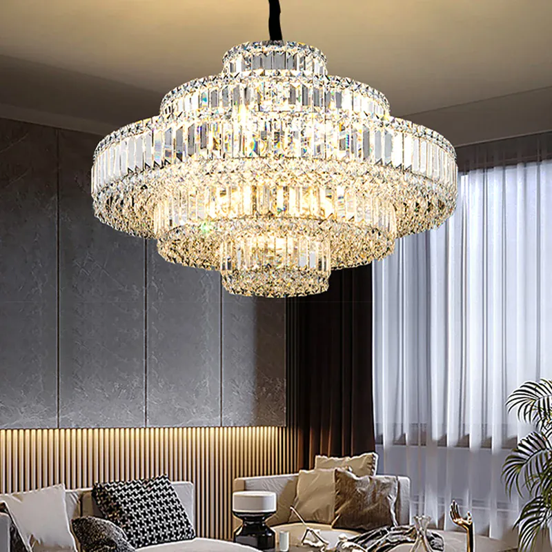 Lustre en Verre pour Salle Luxe
