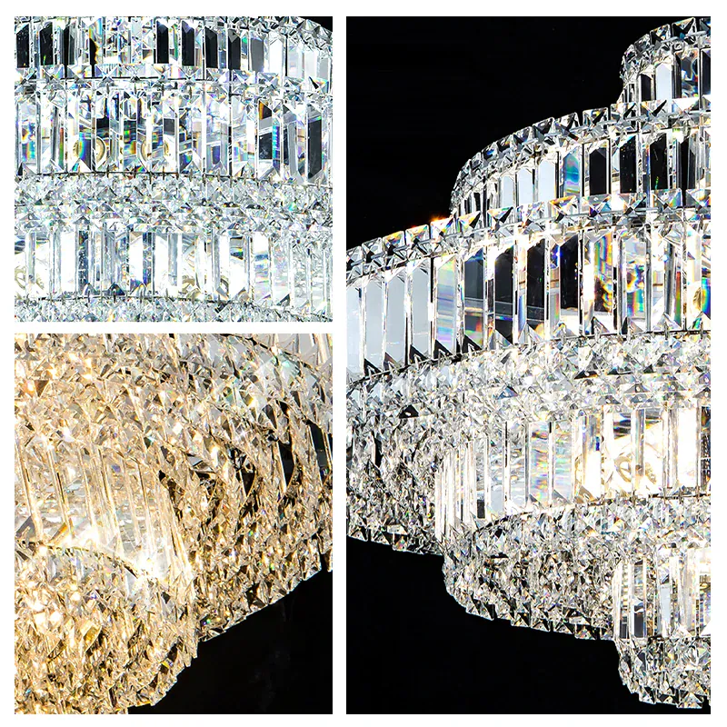 Lustre en Verre pour Salle Luxe