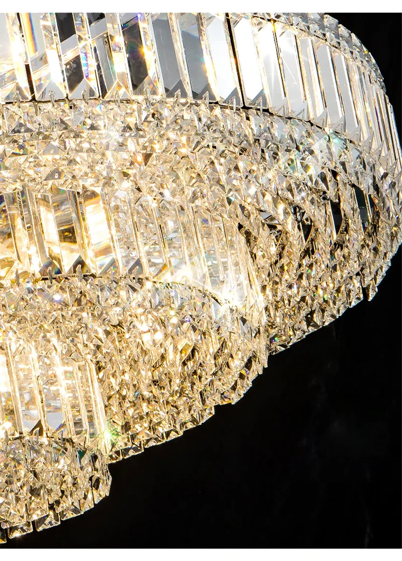 Lustre en Verre pour Salle Luxe