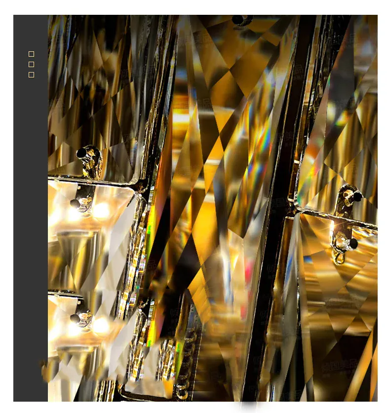 Applique Moderne Luxe En Verre Dimmable