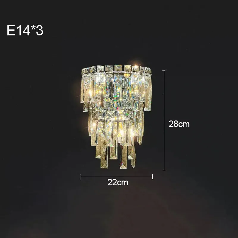 Applique Moderne Luxe En Verre Dimmable