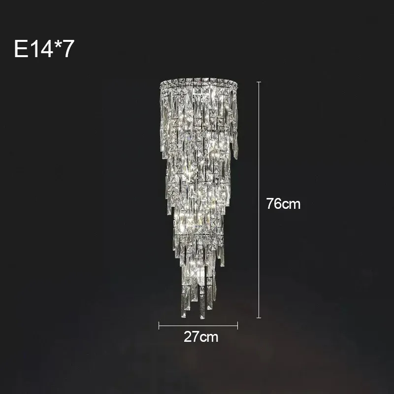 Applique Moderne Luxe En Verre Dimmable