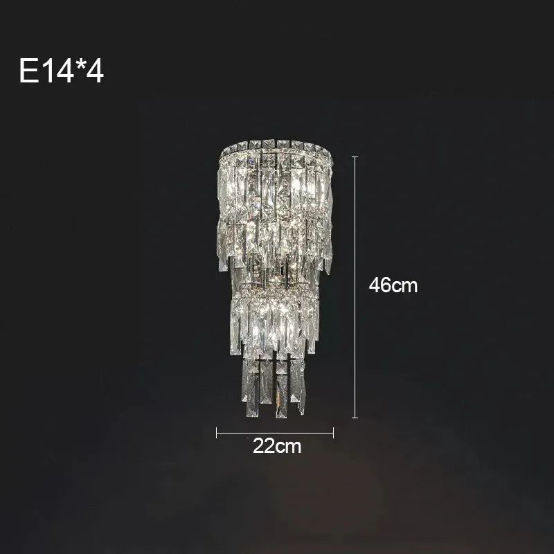 Applique Moderne Luxe En Verre Dimmable