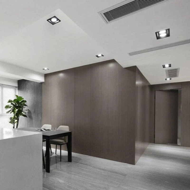 Spot Plafond Design Dimmable – 3 Niveaux, Couloir Salon Cuisine