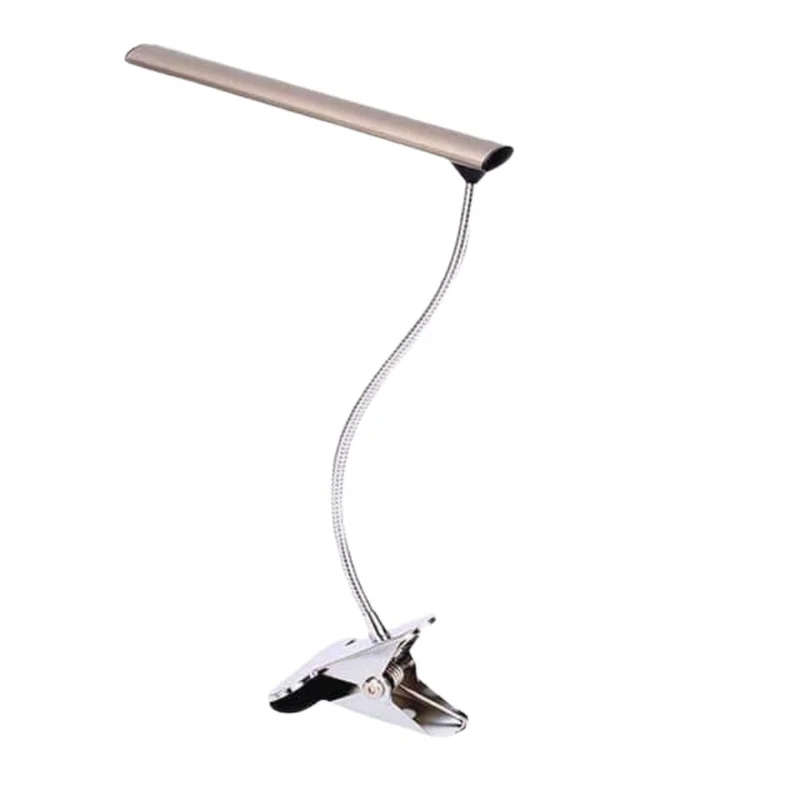 Lampe de Bureau à Pince en Aluminium Modern Usb