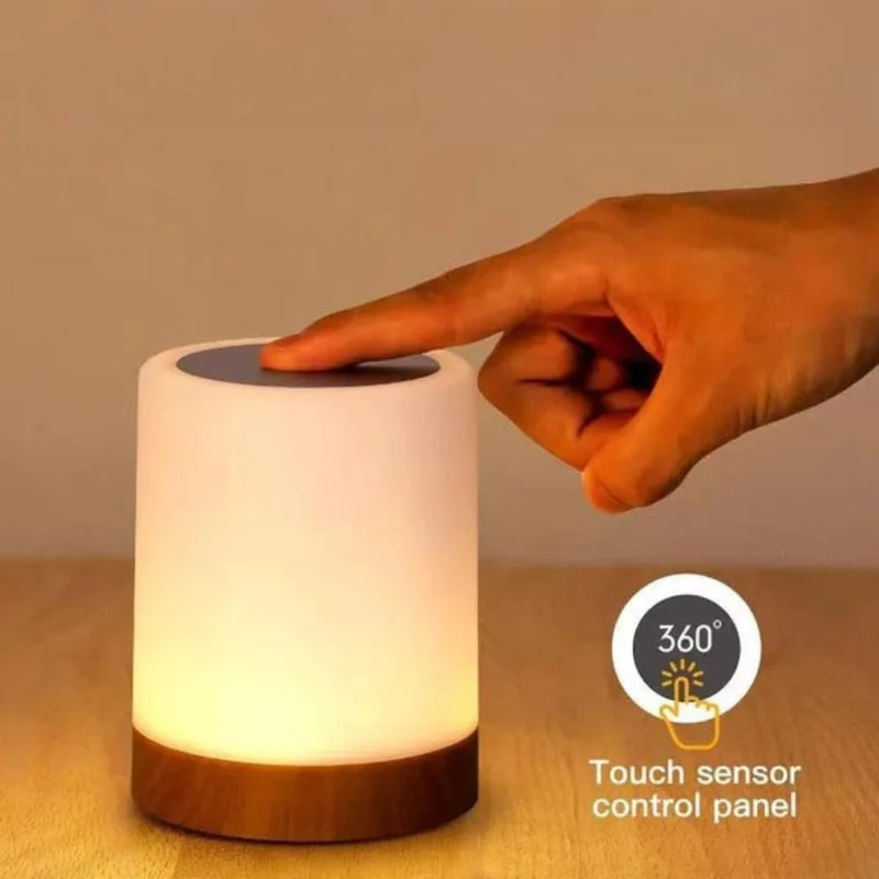 Lampe de chevet ou bureau led design en rondeur