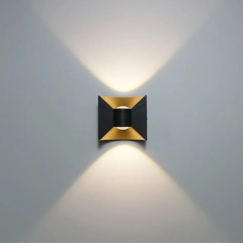 Applique Murale Extérieur Blanche ou Noire – Double Faisceau IP65