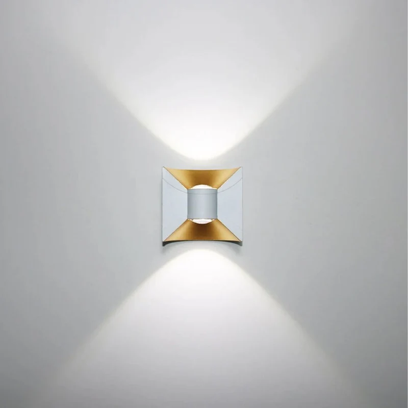 Applique Murale Extérieur Blanche ou Noire – Double Faisceau IP65