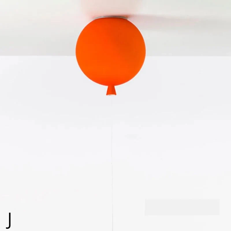 Plafonnier pour Chambre Enfant Ballons LED – 10 Couleurs Décoratives