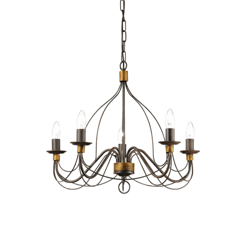 Suspension CORTE-SP5 rouille effet antique