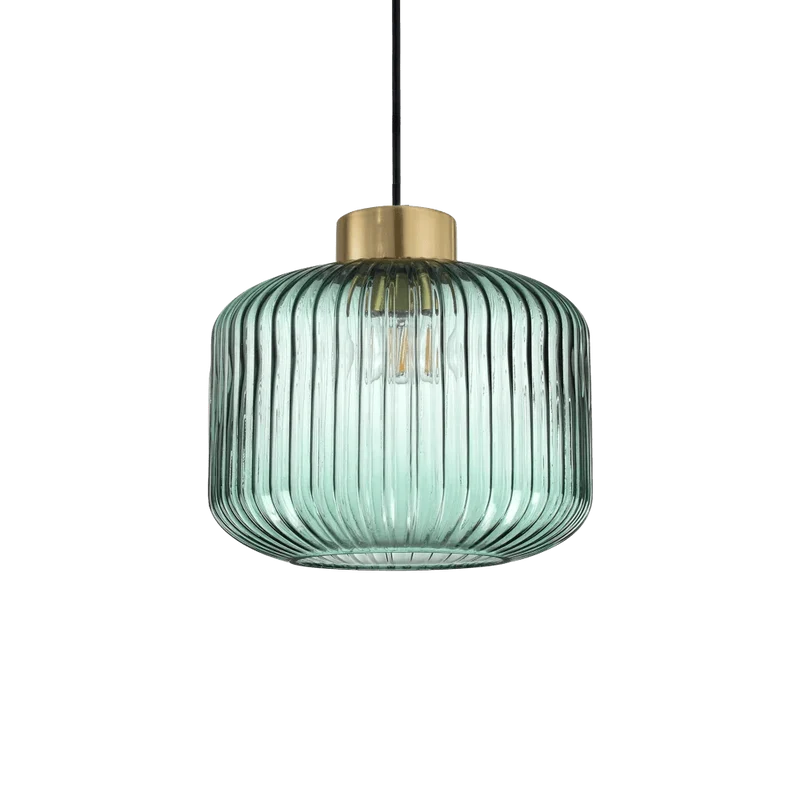 Suspension MINT-2-SP1 verre soufflé vert