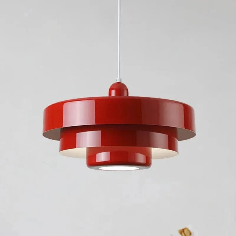 Suspension LED Vintage Rouge