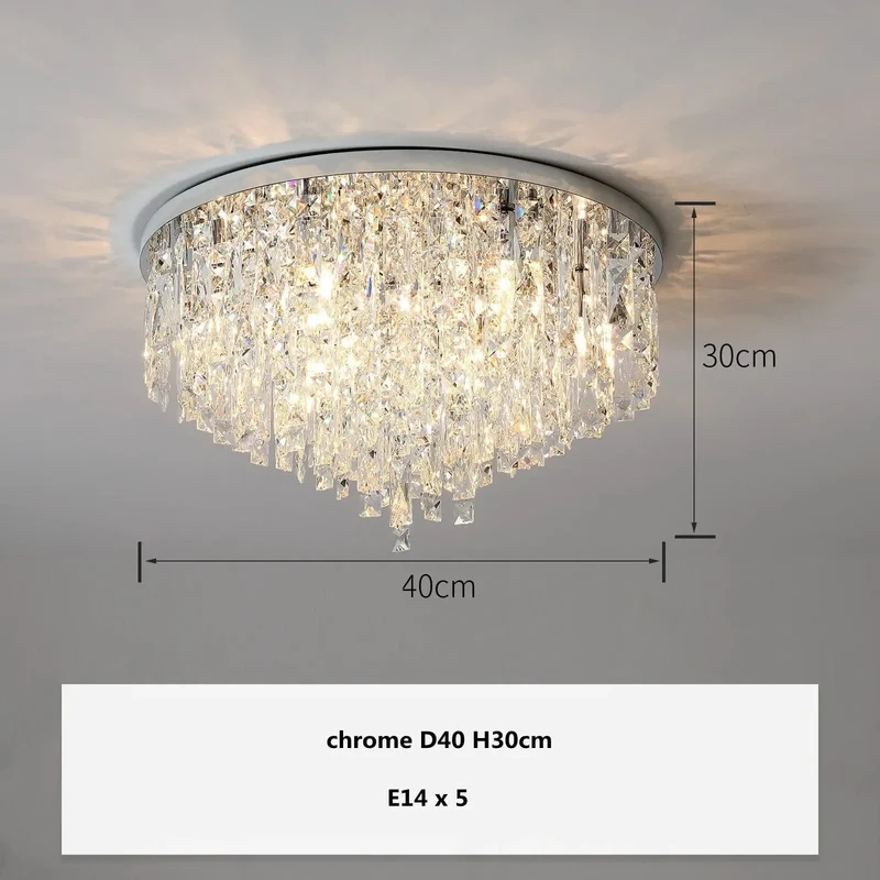 Plafonnier Cristal Chambre