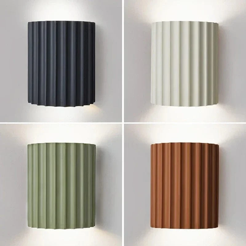 Lampe Murale Scandinave Resine