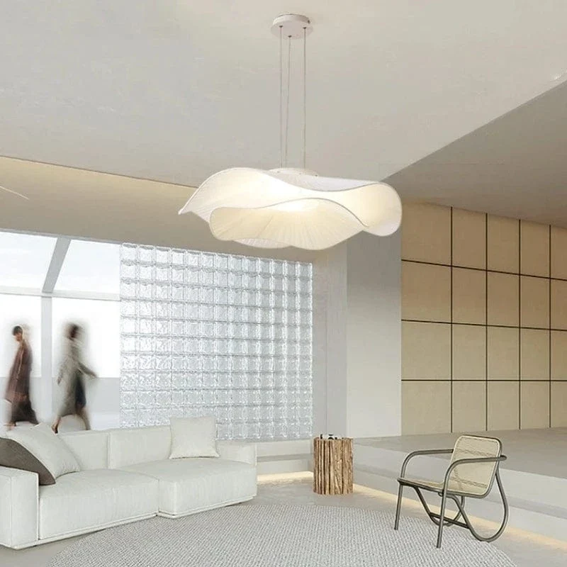 Lampe Suspension Blanche Nordique Dimmable