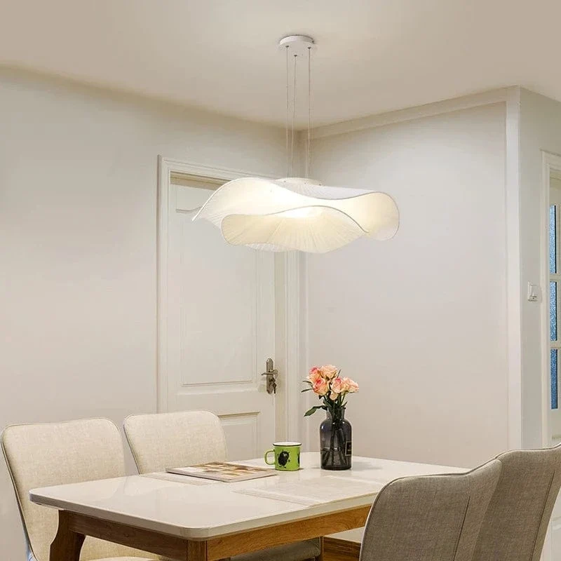 Lampe Suspension Blanche Nordique Dimmable