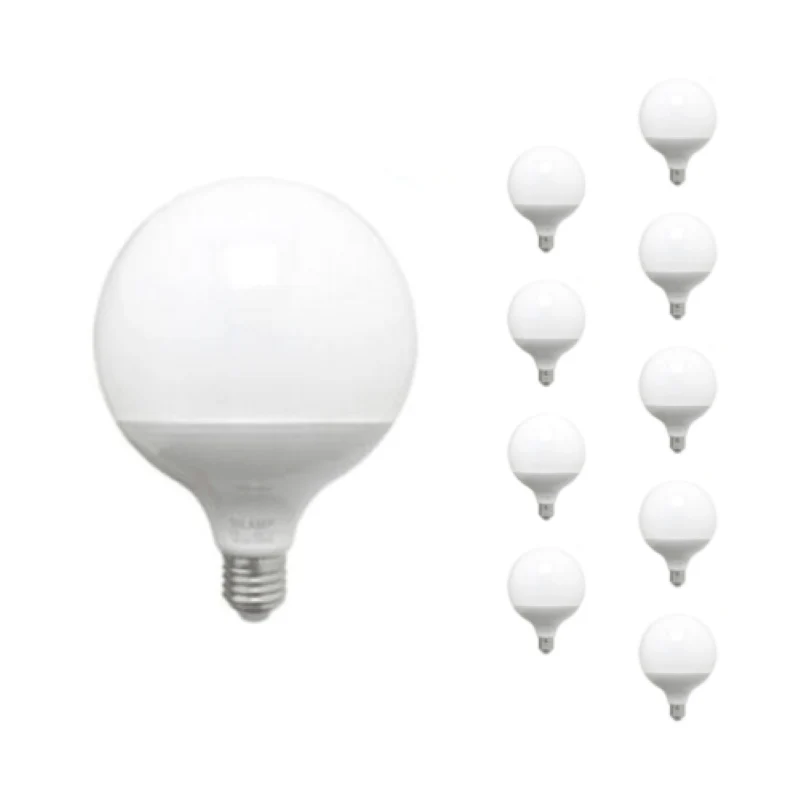 Ampoule LED E27 18W 220V G95 300° - Pack de 10